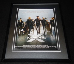 X-Men 2 X2 Framed 8x10 Repro Poster Display Patrick Stewart Hugh Jackman - £27.08 GBP