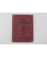 Antique Vintage Book Gregg Shorthand Anniversary Edition Nov 1943. - £7.82 GBP