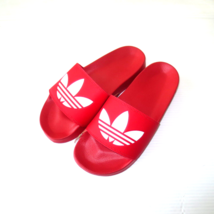 Adidas Original Adilette Lite Sandal - FU8296 - Red White - Size 10 - NWT - $19.99