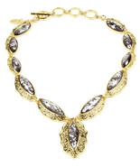 Amrita Singh Camella Shells Iridescent Charcoal Necklace NKC 3005 NWT - $23.27