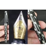 Monteverde USA Fountain Pen black tie Iridium Germany NICE! - €42,67 EUR