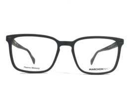 Marchon NYC Eyeglasses Frames Thermo-Memory M-3803 002 Black Square 54-1... - $37.19