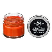 MAVI STEP Creme de Beaute Wax-Based Leather Shoe Cream - 163 Dark Orange... - £11.98 GBP