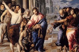 Christ Healing the Blind by El Greco - Art Print - £17.29 GBP+