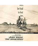 1956 The Searchers Movie Film Advertisement John Wayne Western Vintage D... - €26,12 EUR