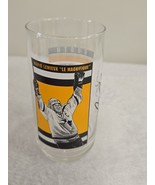 VINTAGE 1998 Eat n Park Mario Lemieux Glass Penguins 600th Goal Facsimil... - £15.28 GBP