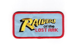 Raiders of the Lost Ark Movie Logo Embroidered Patch, Indiana Jones NEW UNUSED - £6.19 GBP