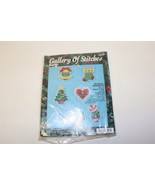 Vintage Bucilla Counted Cross Stitch Kit &quot;Seasonal Ornaments&quot; Set of 6 #... - £6.95 GBP
