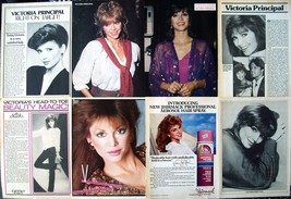 Victoria Principal ~ (25) Color, B&amp;W Clippings, Articles, PIN-UPS From 1979-1985 - £8.72 GBP