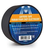 IPG GT7250B Gaffers Tape, Matte Black 2.83&quot; x 54.7 yd, (Single Roll) - $64.43 CAD