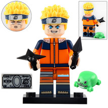 Naruto Uzumaki Anime Heroes Naruto Shippuden Lego Compatible Minifigure Bricks - £2.79 GBP