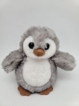 Bearington Collection Plush Baby Penguin Gray Grey White 6&quot; *CLEAN* - $13.20