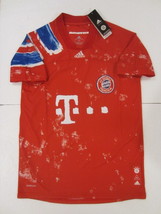 FC Bayern Munich Pharrell Williams Humanrace 3 Stripe Red Soccer Jersey 2020-21 - $100.00