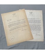 Beaumont Texas Letters A. M. Huffman Law office 1935 To State Representa... - £39.21 GBP