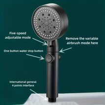 RV Handheld Shower Head Holder Punch-Free Adjustable Wall Mount Bracket ... - $12.99