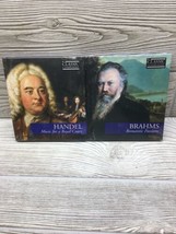 Handel Music For A Royal Court Brahms Romantic Passions CDs  Classic Com... - £7.81 GBP