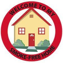 Smoke-Free Home, Notice and Info Only, Not For Sale! - £0.00 GBP