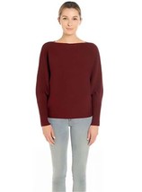 Vass Joan New York Ladies&#39; Dolman Style Long Sleeve Sweater, RED, L - $22.76