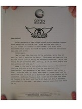 Aerosmith Vintage Press Kit The History - $26.99