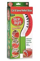 Melon Slicing Tool- Slice &amp; Serve Melons Slices Or Cubes With Ease Kitchen Gadge - £7.75 GBP