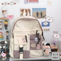  schoolbag female harajuku simple girl backpack outdoor travel multi function all match thumb200