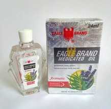 Eagle brand medicated oil 24ml aromtico nuseas vrtigo pain... - £5.42 GBP