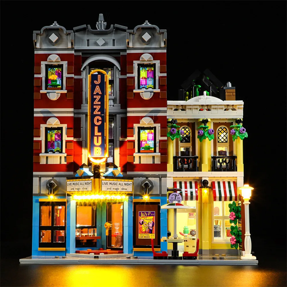 Creatoring Expert 10312 Jazz Club Pizzeria Shop Model Moc Modular Houses - £104.53 GBP+