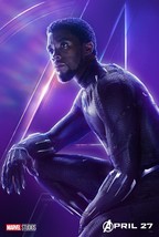 2018 Marvel The Avengers Infinity War Poster 11X17 Black Panther Wakanda  - $11.64