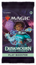 One (1) Magic the Gathering Duskmourn House of Horror Play Booster Pack - $5.87