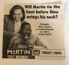 Martin TV guide Print Ad Martin Lawrence Tisha Campbell Tpa3 - $5.93