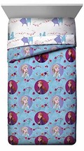 Jay Franco Disney Frozen 2 Sister Dots Twin Comforter, Blue - £35.29 GBP