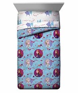 Jay Franco Disney Frozen 2 Sister Dots Twin Comforter, Blue - $61.66 CAD