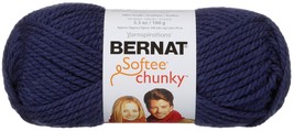 Spinrite Bernat Softee Chunky Yarn-Faded Denim - $18.29