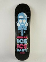 Nomad skateboards - ICE ICE BABY deck - Hard rock maple 8.25&quot; with grip - $39.59