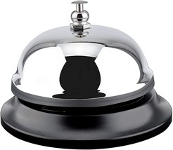 Hotel Desk BELL 3 3/8&quot; FULL SIZE ding Tap RiNg front counter Reception rOund - £23.91 GBP