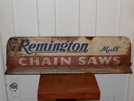 Vintage Remington/ Homelite Chain Saw Double Sided Store Display Sign - $420.75