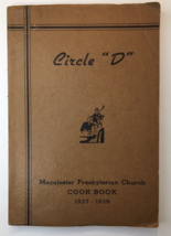 Vintage Circle &quot;D&quot; Cookbook Macalester Presbyterian Church 1937 1938 St. Paul MN - £19.72 GBP