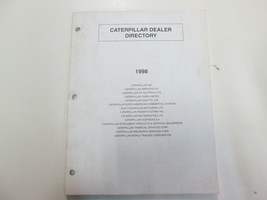 1998 Caterpillar Dealer Directory Manual 3406 3306 D11T CT660 D11R EP16 FACTORY - £23.65 GBP