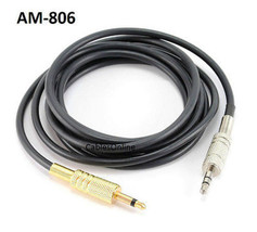 6Ft Stereo 3.5Mm Plug To Mono 3.5Mm Plug Audio Cable, - £22.41 GBP