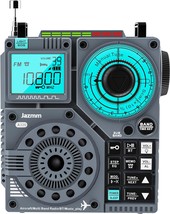 Portable Shortwave Radio With 5W Bass Sound, Air/Am/Fm/Vhf/Sw/Wb, Recording - $103.99