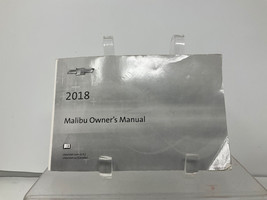 2018 Chevy Malibu Owners Manual Handbook OEM H04B43011 - £35.65 GBP