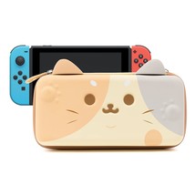 Geekshare Cat Ears Carry Case Compatible With Nintendo Switch/Switch, Large). - £27.98 GBP