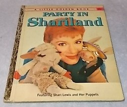 Little Golden Book Party in Shariland Sherry Lewis Lamb Chop A Printing .25 Cent - £11.75 GBP