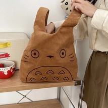 Oro embroidery lamb fabric handbag for women girls japan ins shoulder bag tote bag soft thumb200