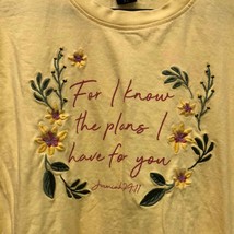 Vibe N’ Christian tee Jeremiah 29:11 For I know the plans I have for you... - $17.82