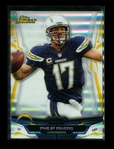 2014 Topps Finest Holochrome Football Trading Card #87 Philip Rivers Chargers - £7.73 GBP