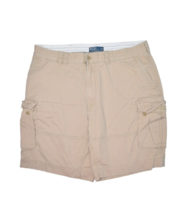 Polo Ralph Lauren Cargo Shorts Mens 44 Big Khaki Chino Heavyweight 11&quot; - £24.93 GBP