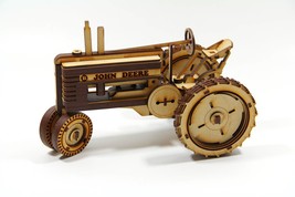 3D Tractor Puzzle | Farm Tractor Puzzle | 3mm MDF Wood Puzzle | Self Assembly - £38.45 GBP