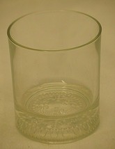 Crown Royal Signature Scotch Whiskey Clear Rocks Drinking Glass Bubble Bottom - £13.23 GBP