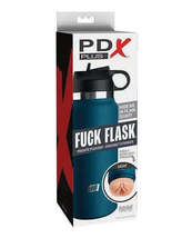 PDX Plus Fuck Flask Private Pleaser Stroker - Light/Blue - $66.80